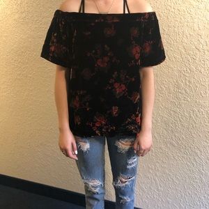 Loft Off the shoulder Shirt